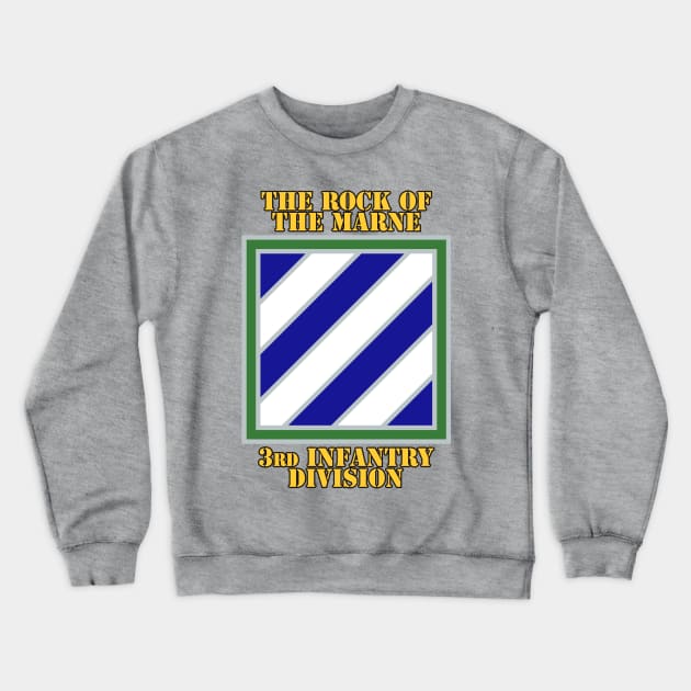 3rd Infantry Division Crewneck Sweatshirt by MBK